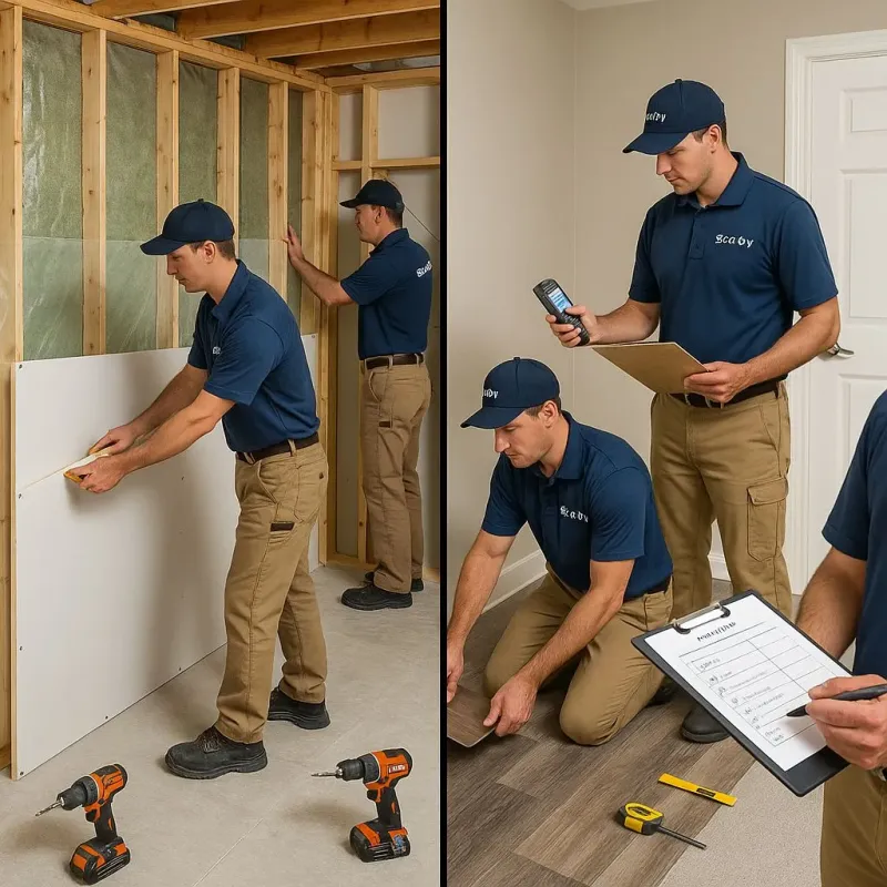 Repairs and Reconstruction process in Chubbuck, ID